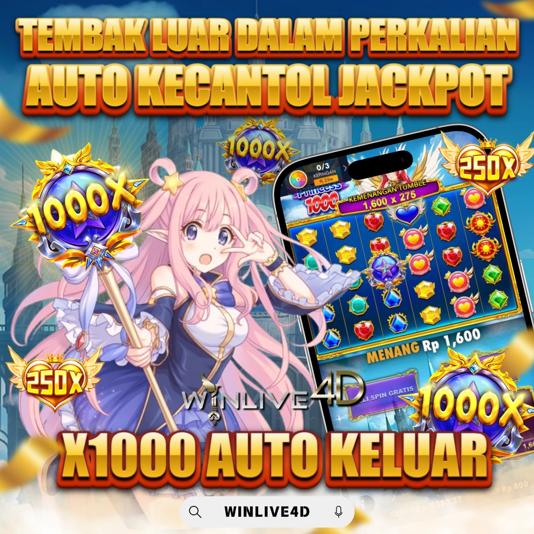 WINLIVE4D - Perputaran Situs Slot Online Maxwin Server Thailand image 1